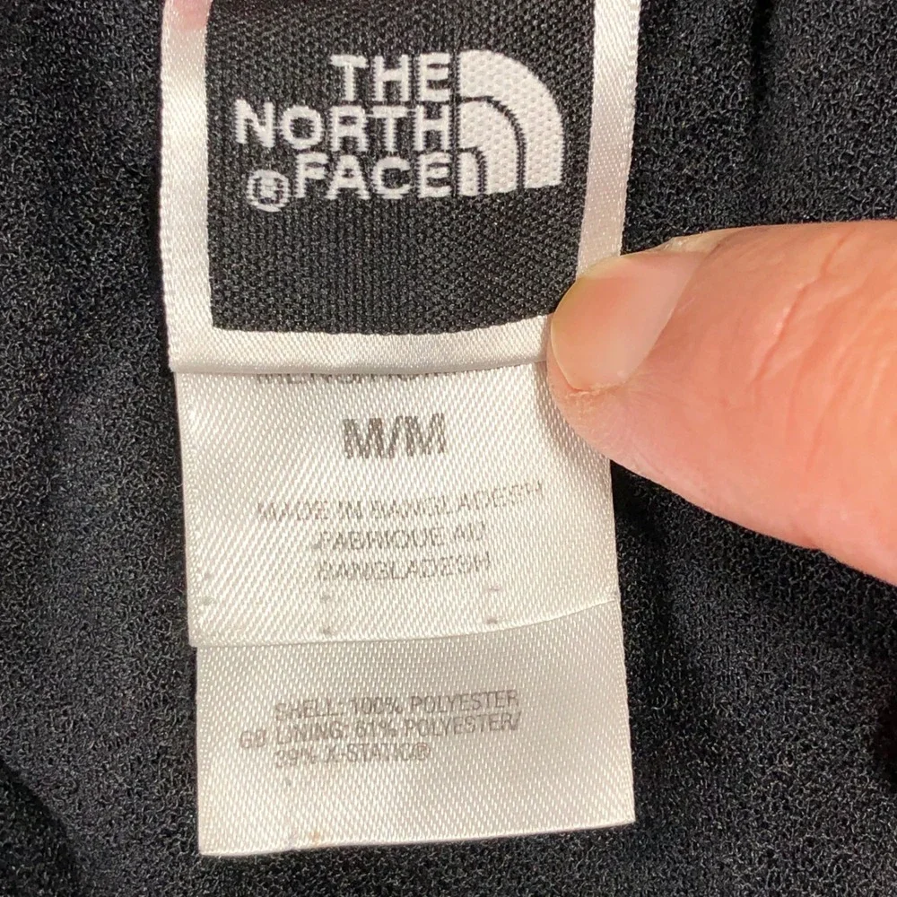 The North Face Athletic Shorts Mens M Black‎ Ripstop Mesh Lined Contrast Stitch